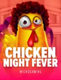 chicken night fever slot logo